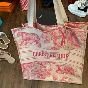 DIOR Riviera reusable shopping tote